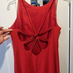 Classic Long Red Dress